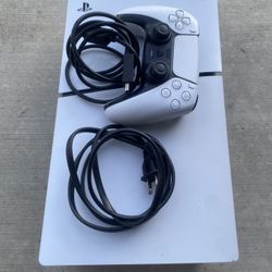 Ps5 And Table And Monitor