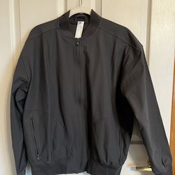 Men’s Fabletics Zipper Bomber Jacket