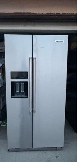 36” KITCHENAID COUNTER-DEPTH REFRIGERATOR STAINLESS “WORKS GREAT”