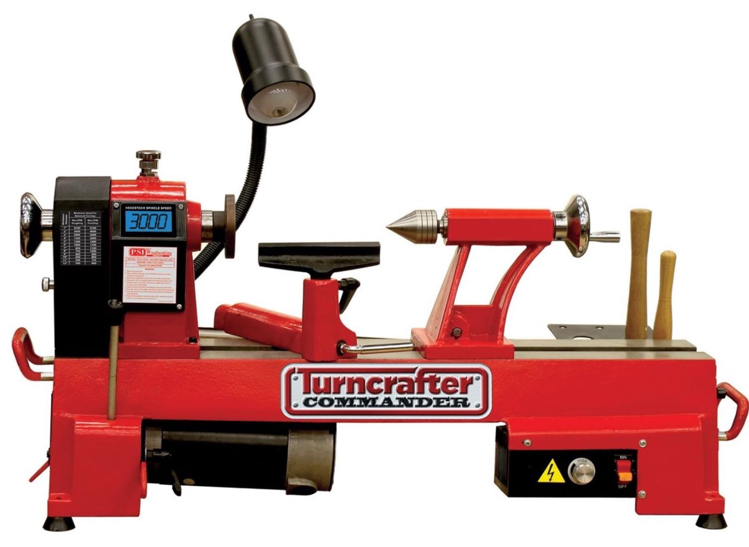 PSI Woodworking KWL-1018VS Turncrafter Commander 10" Variable Speed Midi Lathe Pick Up In MESA
