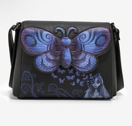 Her universe Corpse Bride Emily Butterfly Crossbody Bag