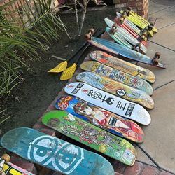 Trucks / Boards / Wheels 