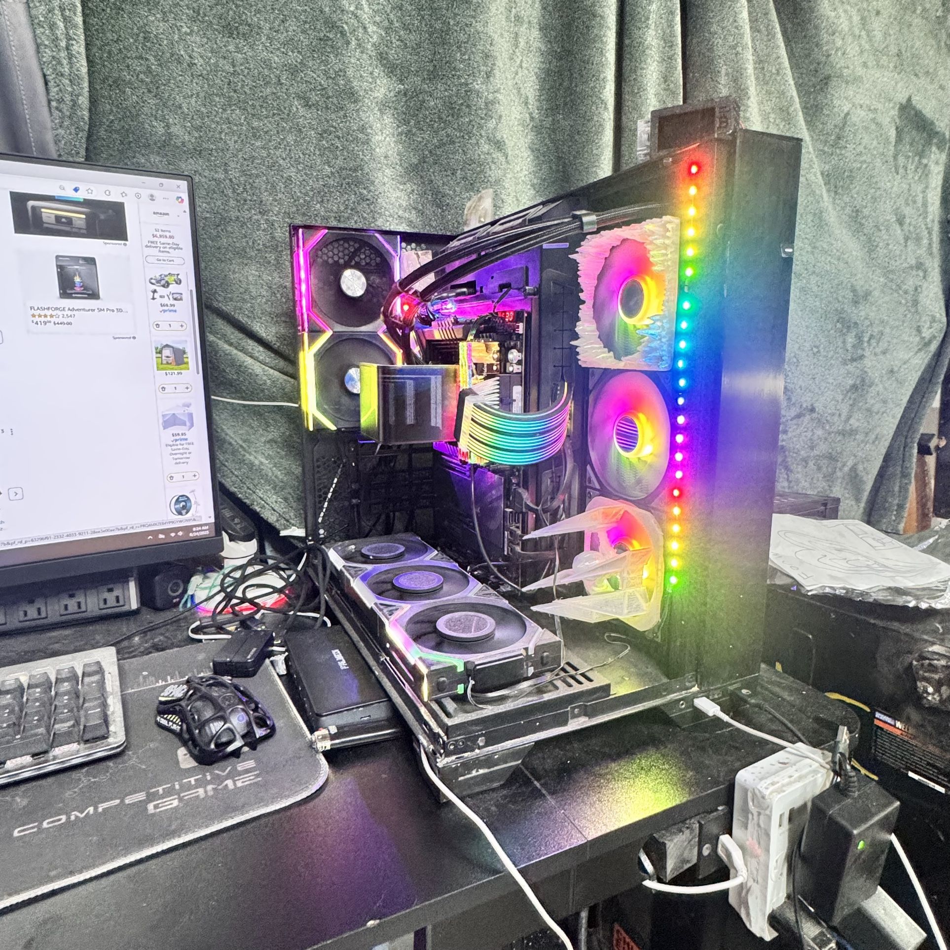 Custom Gaming pC Only Missing video Card