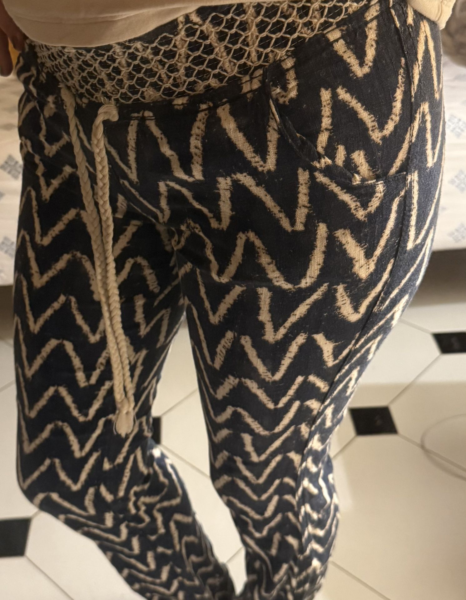 Light Trouser Boho Style Xs Size