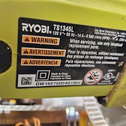 Ryobi 10" compound saw (TS1345L)