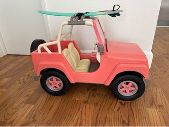 Our generation doll jeep