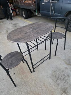 small garden balcony table