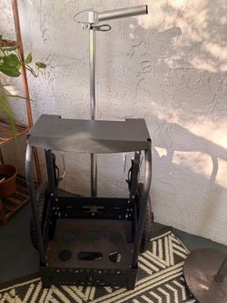 Disc golf cart