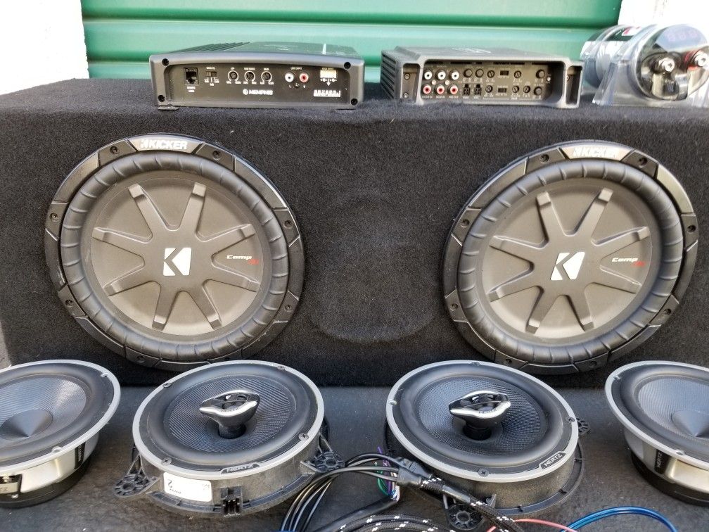 Hertz 6.5 component speakers, made in Italy. Top of the line. Hertz