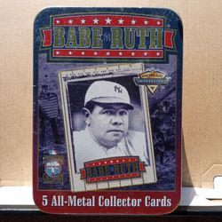 ⚾🏆Babe Ruth "Metal" Cards🏆⚾
