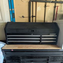 Husky top tool chest/box