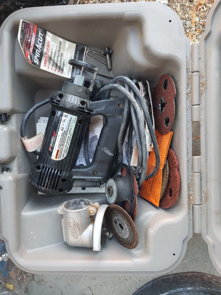 Rotozip Rotary RotoSaw Drill