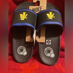 Original Nike A &  T slides these are brand new