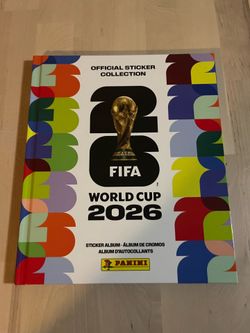 Fifa sticker panini hard cover album