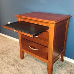 Cherry Wood Bed Side Table