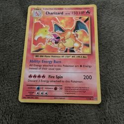 Pokemon - Charizard XY Evolutions - Holo