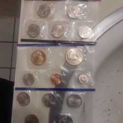 2003 P And D Uncerculated Mint Sets 20 Coins  