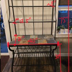 Bakers Rack Or Coffee Bar