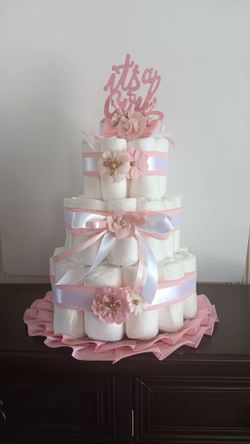 3 Tier Diaper Cake
