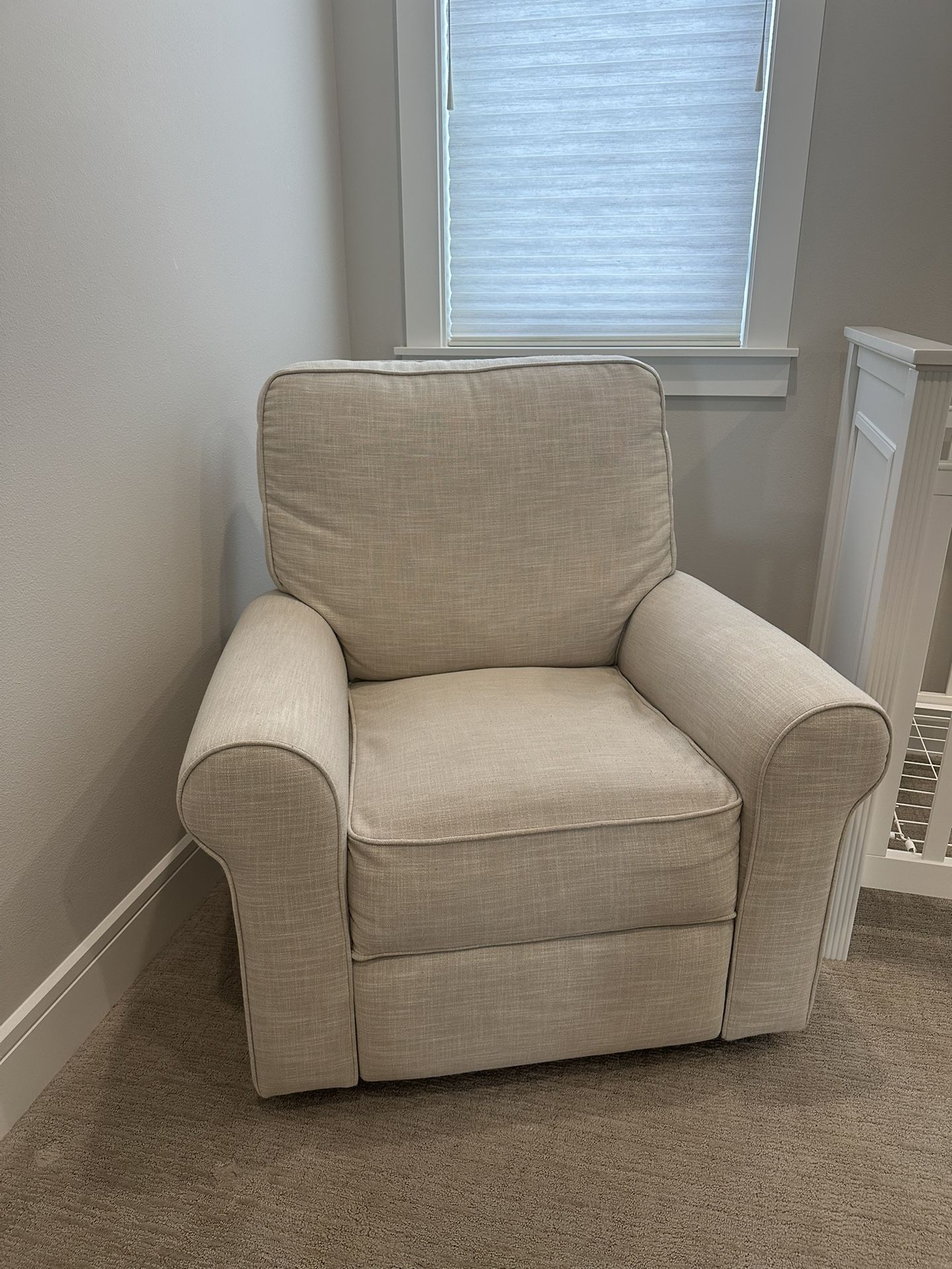 Pottery Barn Comfort Glider Swivel Recliner