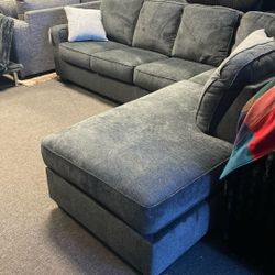 Ashley 2pc Sectional In Stock Today Slate Grey Must Go $999