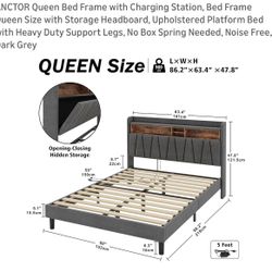 Queen Bed frame 