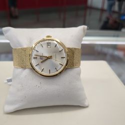 14k Gold Bucherer Watch Layaway Available For 10% Down If You Are Interested Please Ask For Maribel Thank You 