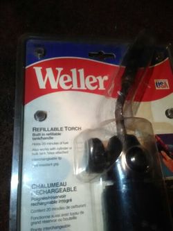 Weller refillable torch bird 20 minutes tank free for Sale in Taft