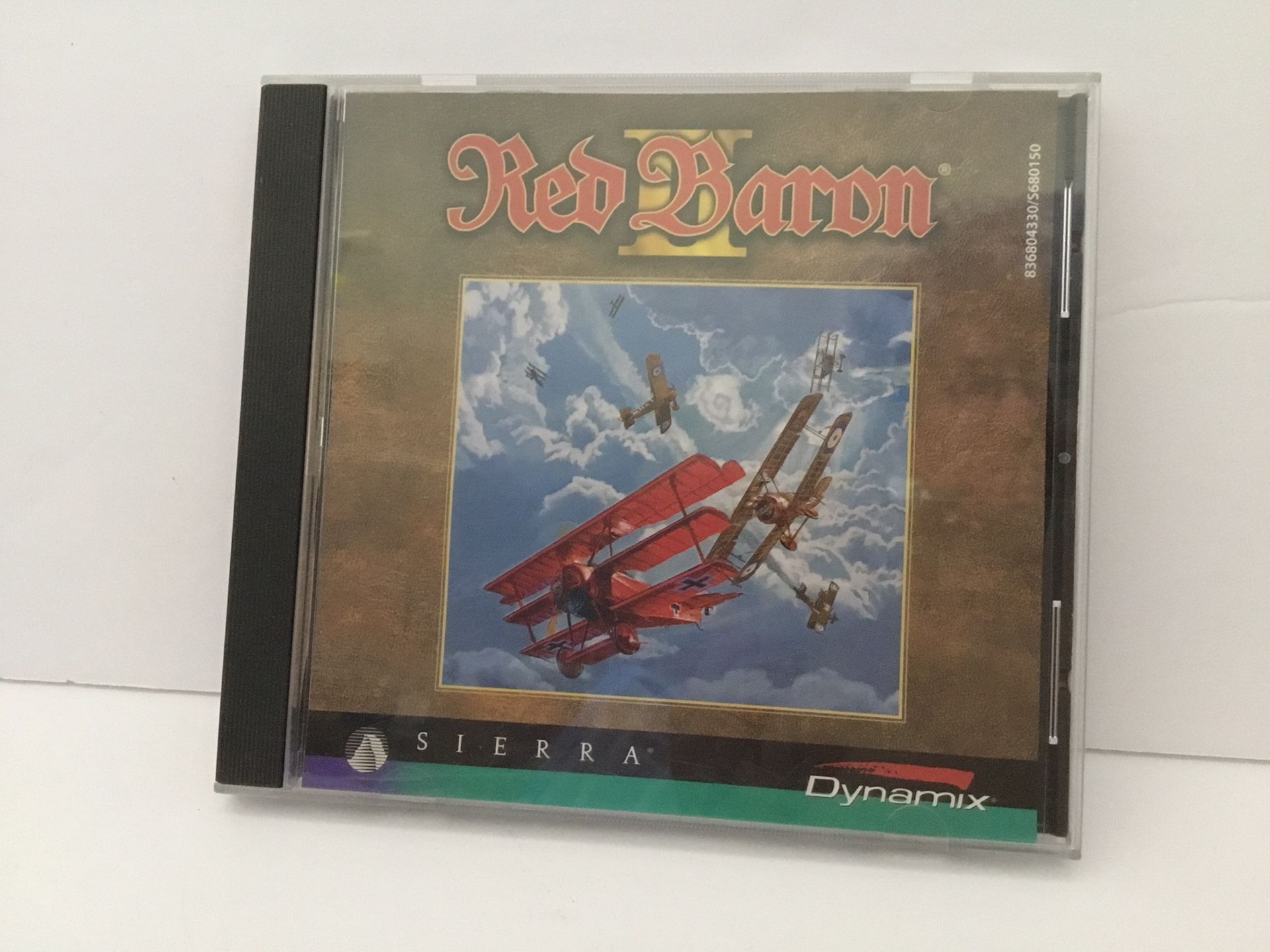 CD-ROM. Red Baron. Aces The X Fighters. Vintage