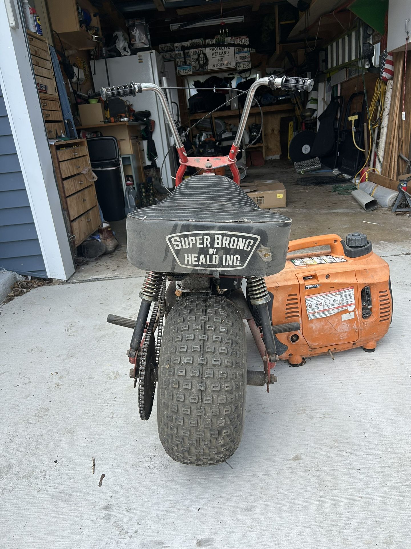 Big Wheel Mini Bike SUPER BRONC 