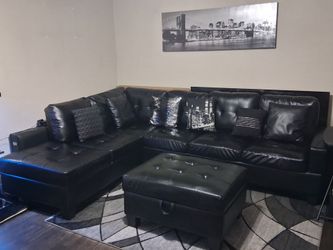 Sectional living room.