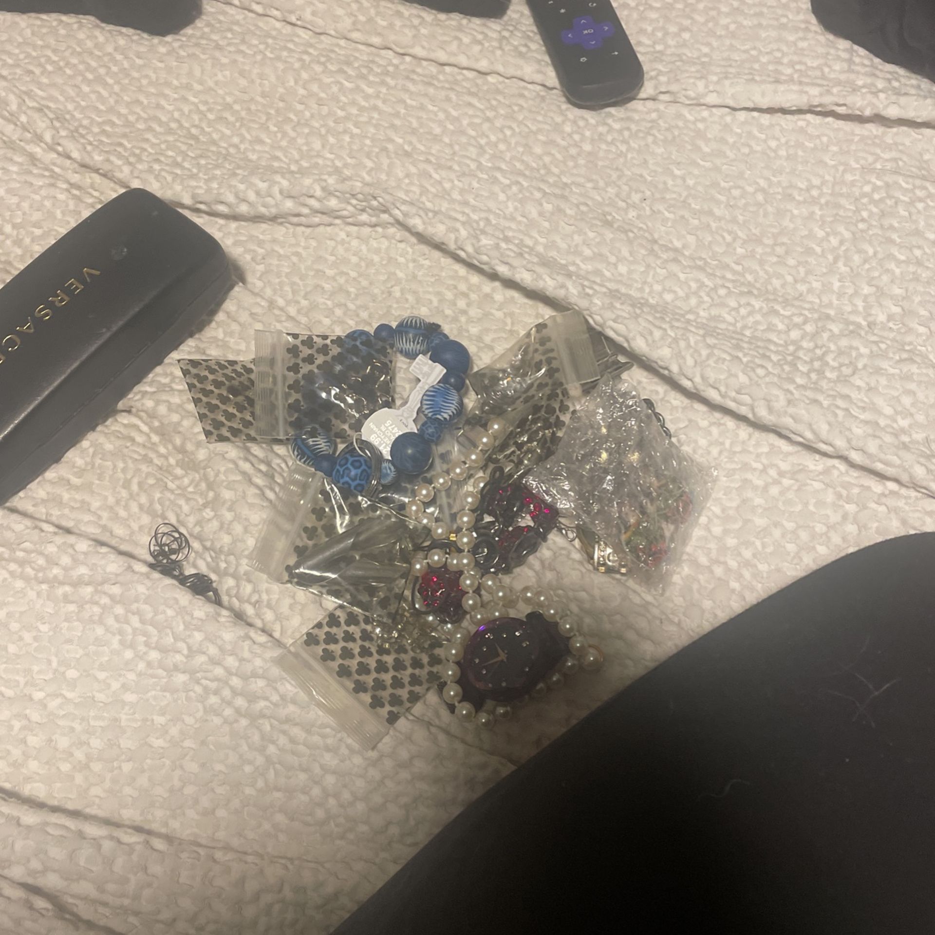 Bag Of A Bunch Of Random Jewelry