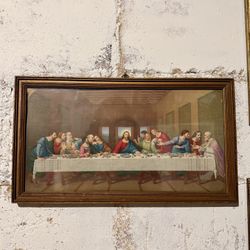 Vintage Print Of “The Last Supper”