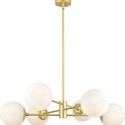 HOnesto Lighting Milo Brass / Gold 6 Light
