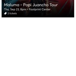 Concert Tickets Maluma : Papi Juancho Tour