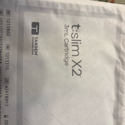 Tandem t:slim X2 3mL Cartridge
