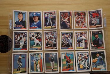 Vintage 1990s Baseball Card Collection – Topps & More