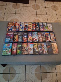 Lot Of 30 DC Cartoon, CGI And Movie DVDs