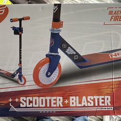 Nerf Scooter And Nerf Blaster