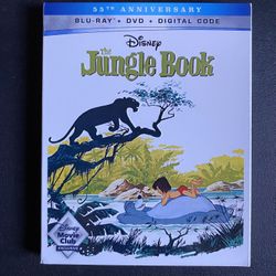 The Jungle Book Blu-ray + DVD + Digital 55th Anniversary
