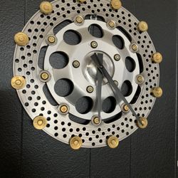 Motorcycle Rotor Clocks (Custom Made)