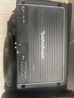 ROCKFORD FOSGATE R250X1 Prime Mono Amplifier 250W Sub Amp Tested Clean