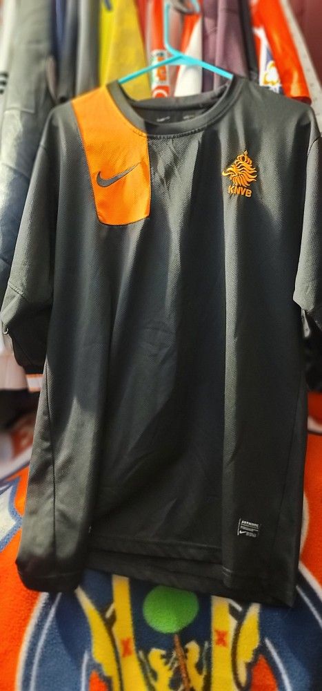 NETHERLANDS 2012 2013 AWAY FOOTBALL SHIRT NIKE HOLLAND JERSEY