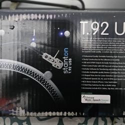 Stanton T.92 USB Turntable
