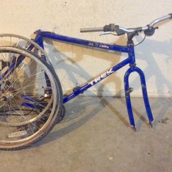 Bike frame for parts