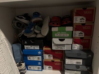 Toddlers shoes ADDIDAS , NEW BALANCE , CONVERSE & VANS
