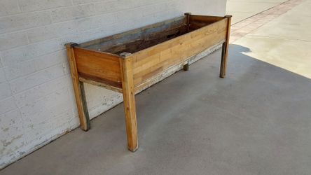 Two Wood Planter Boxes / Raised Garden Beds - $75 Each