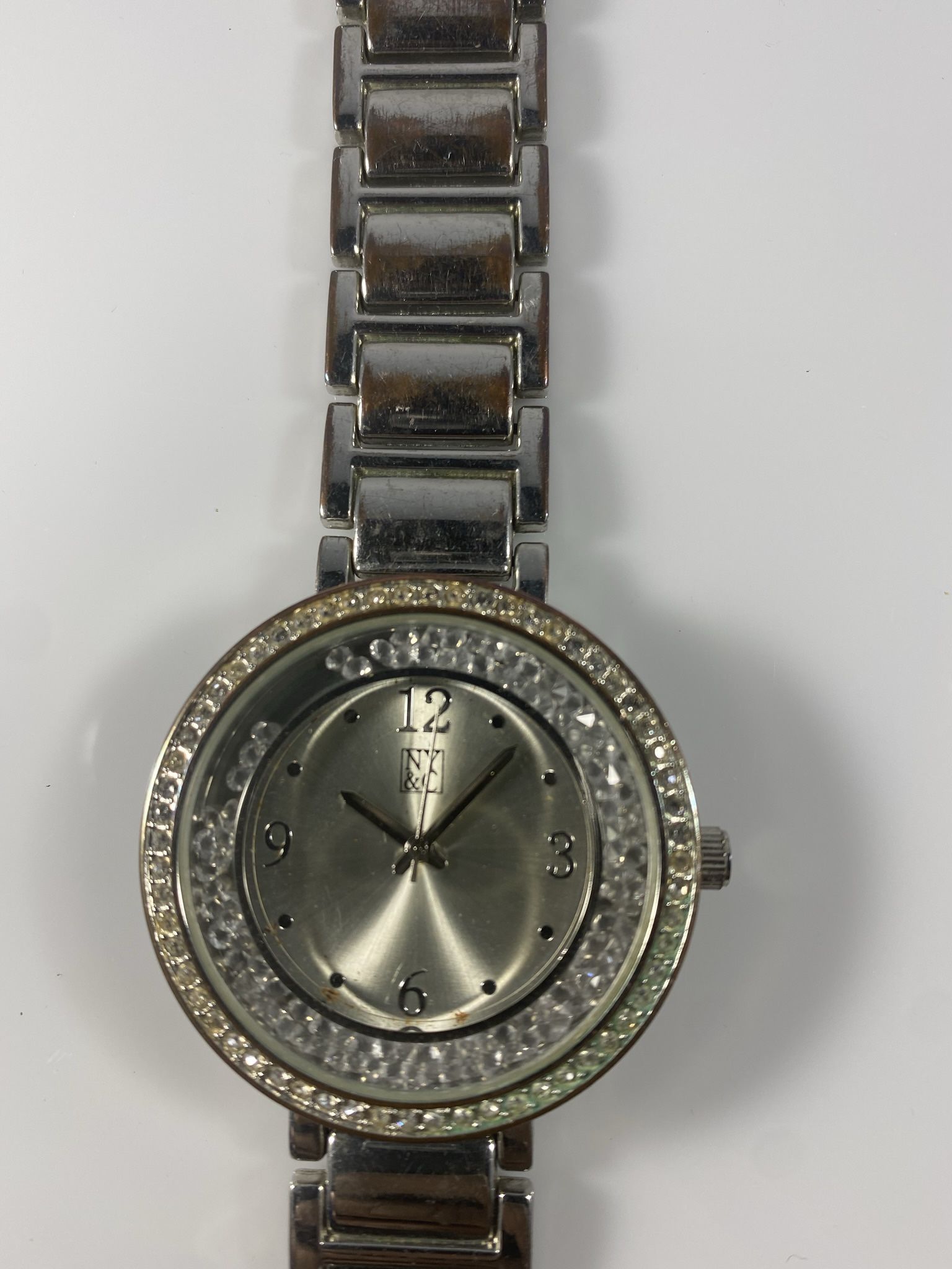 New York & Company Womens Watch with Crystals