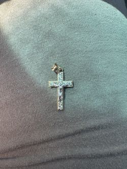 Real Gold Cross Pendant