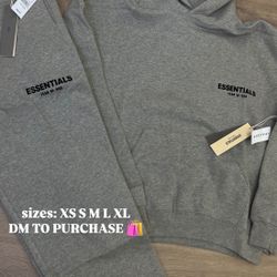 Essentials GREY ONLY SIZE M